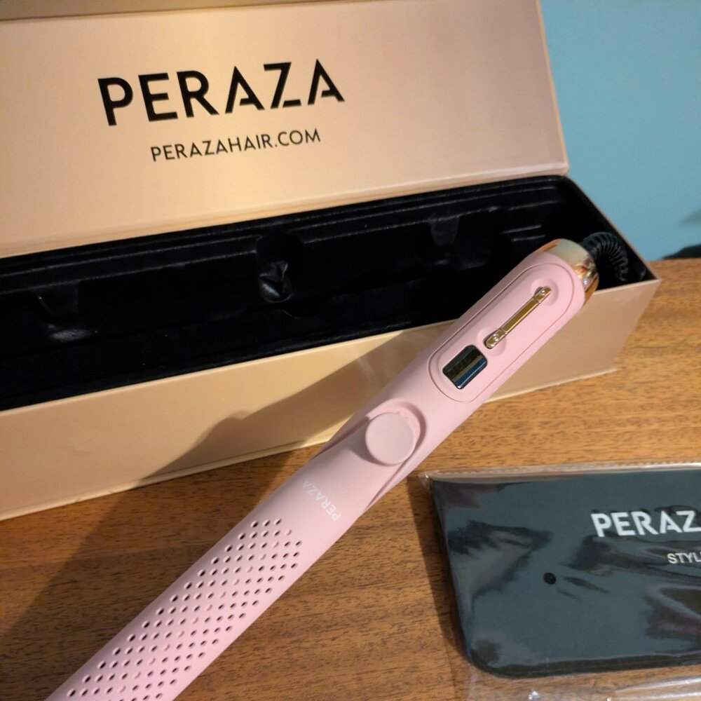 Infrared Air Powered Flat Iron Peraza Beauty